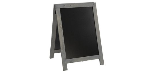 Panneau trottoir NATURE, avec tableau noir