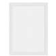 Ardoise murale WOODY, blanc, 400 x 600 mm