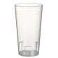 Gobelet plastique PP, 0,4 l, translucide, par 10