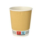 Gobelet en carton "pure" Ripple Wall"