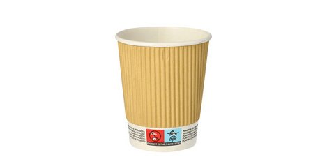 Kartonnen beker 'pure' Ripple Wall