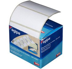 Etiquettes d'expédition, 75 x 34 mm, en rouleau, blanc