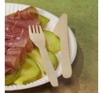 Couverts en bois 'pure', longueur: 165 mm, par 500