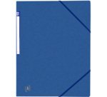 Elastomap Top File zonder klep, A4, blauw