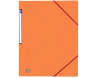 Elastomap Top File zonder klep, A4, oranje