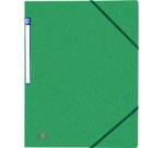 Chemise simple à élastique Top File+, A4, vert