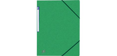 Chemise simple à élastique Top File+, A4, vert