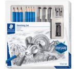 Kit de dessin Sketching Design Journey, 12 pièces