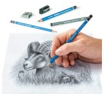 Kit de dessin Sketching Design Journey, 12 pièces