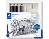 Kit de dessin/ de fusains Charcoal Design Journey