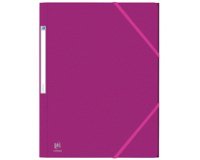 Chemise à élastique EUROFOLIO+, A4, rouge