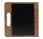 Menuhouder ordner CHOPPING BOARD in walnoot