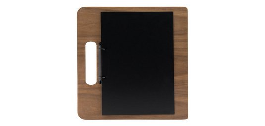 Menuhouder ordner CHOPPING BOARD in walnoot
