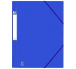 Elastic Folder EUROFOLIO+ PRESTIGE, A4, blue
