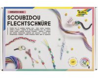 Kit de loisirs manuels Fils à tresser, 197 pièces