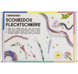 Kit de loisirs manuels Fils à tresser, 197 pièces