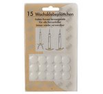 Gala Plaquettes de cire, blanc, diamètre: 15 mm