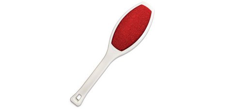 Clothes brush, plastic, double-sided