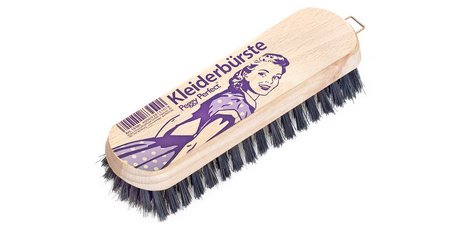 Ideal clothes brush, in lacquered wood