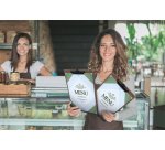 Securit menukaart Clipboard, ft 33 x 23 cm, uit walnoot