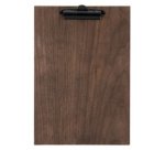 Securit menukaart Clipboard, ft 33 x 23 cm, uit walnoot