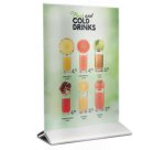 Présentoir de table avec socle métal Poster Frames