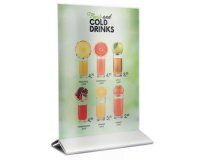 Porte-visuel POSTER FRAMES, A5, socle métal