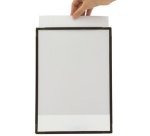 Porte-menu CRYSTAL, A4, pour 4 feuilles