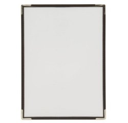 Porte-menu CRYSTAL, A4, pour 2 feuilles