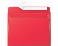 Pollen envelopes 120g, c5 162x229 - intensive red