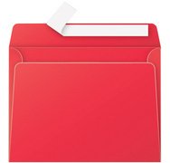 Pollen envelopes 120g, c5 162x229 - intensive red