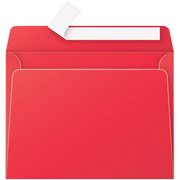 Enveloppes C5, rouge groseille