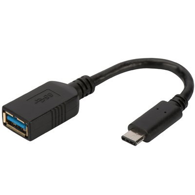 Câble adaptateur USB 3.0, USB-C - USB-A, 0,15 m