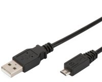 Câble de raccordement US 2.0, USB-A - USB-B micro