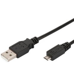Câble de raccordement USB 2.0, USB-A - USB-B micro