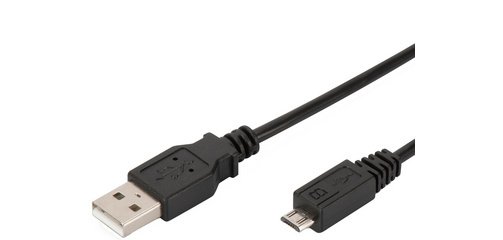 Câble de raccordement USB 2.0, USB-A - USB-B micro