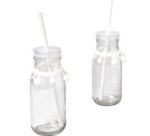 Paille en papier 'WHITE', longueur : 200 mm