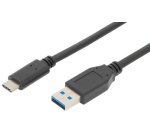 ASSMANN Câble de raccordement USB 3.1, USB-C - USB-A, 1,0 m