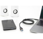 ASSMANN Câble de raccordement USB 3.1, USB-C - USB-A, 1,0 m