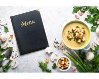 Protège-menus BASIC, A4, bordeaux