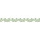 Bordure décorative décor Washi 'PAPILLONS', vert