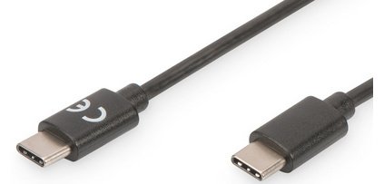 ASSMANN Câble de raccordement USB 3.0, USB-C - USB-C, 1,0 m