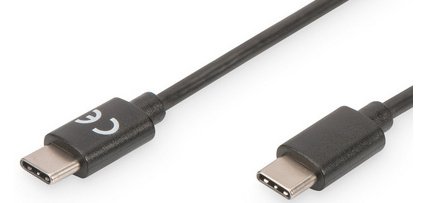 ASSMANN Câble de raccordement USB 3.0, USB-C - USB-C, 1,0 m