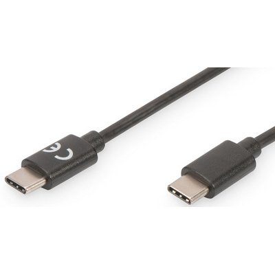 ASSMANN Câble de raccordement USB 3.0, USB-C - USB-C, 1,0 m