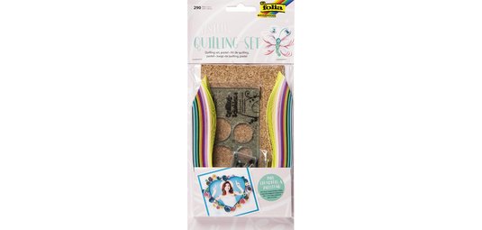 Kit de quilling PASTELL, 290 pièces