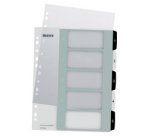 Intercalaires en plastique WOW, numéroté, 1-5