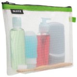 Trousse à cosmétique WOW Traveller, transparent/vert