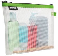 Kosmetiktasche WOW Traveller, transparent/rosa