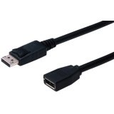 Rallonge DisplayPort 1.2, 2,0 m, noir