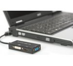 Convertisseur 3en1 DisplayPort 1.2, DP- HDMI+DVI+VGA